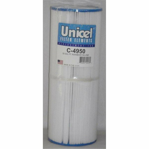 Perfectpitch 50 sq ft. Unicel Rainbow In-Line Filter Cartridge PE3362600